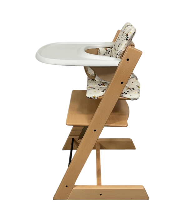 Shop Stokke Tripp Trapp Complete High Chair, 2, Mickey Celebration, Natural at GoodBuy Gear