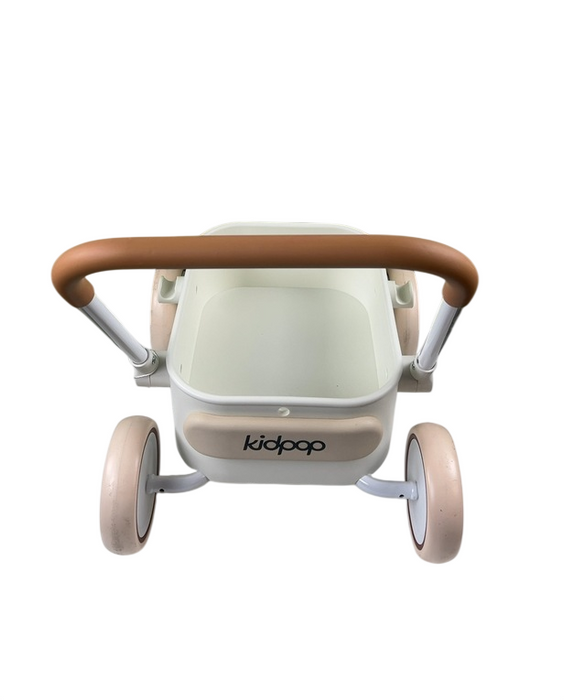 Shop Kidpop PULA 2-in-1 Push and Pull-Along Wagon, White at GoodBuy Gear
