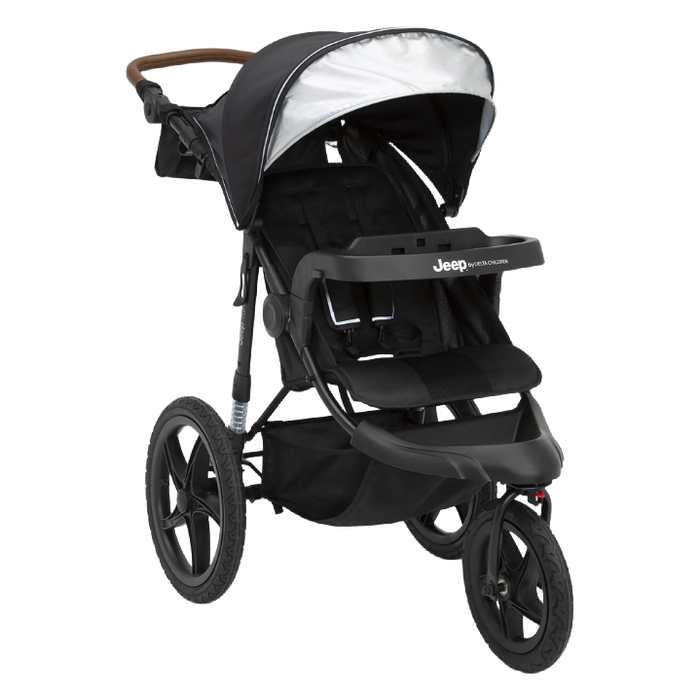 Shop Delta Children Jeep TurboGlyde Jogging Stroller, 2026, Black at GoodBuy Gear