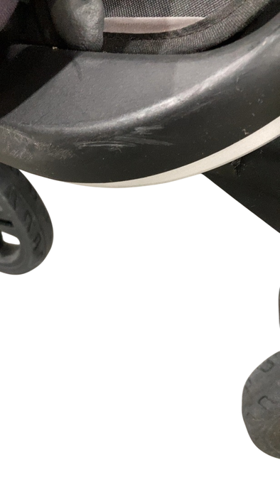 Shop Mockingbird 2.0 Single to Double Stroller Frame, 2024, Silver With Penny Leather at GoodBuy Gear