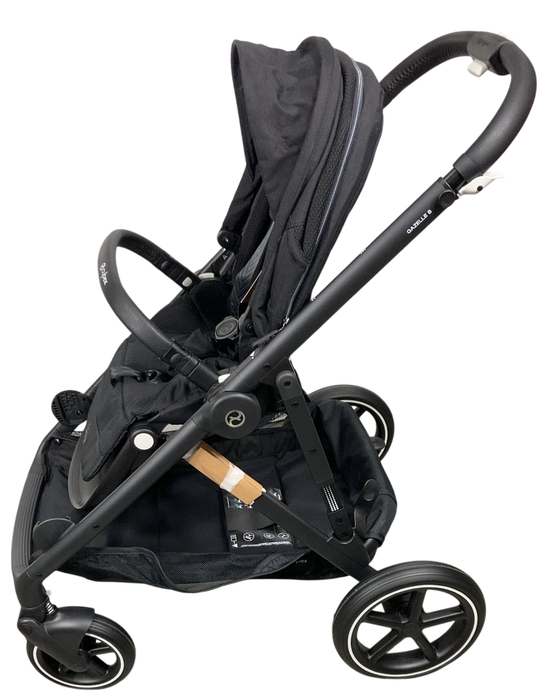 Cybex Gazelle S Modular Stroller, 2024, Black, Moon Black