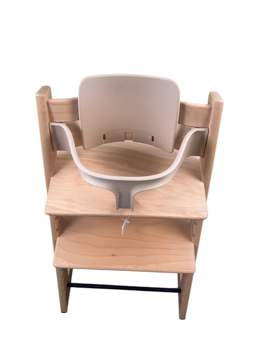 Shop Stokke Tripp Trapp High Chair with Baby Set and Tray, Natural, Natural at GoodBuy Gear