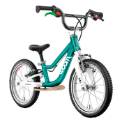 Shop Woom GO 1 Plus Balance Bike, Metalic turquoise at GoodBuy Gear