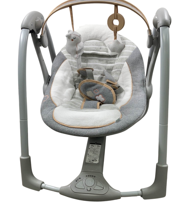 Shop Ingenuity Swing 'n Go Portable Swing, Bella Teddy at GoodBuy Gear