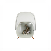 Shop Lalo The Chair with Cushion, Natural, Sage, Sage at GoodBuy Gear