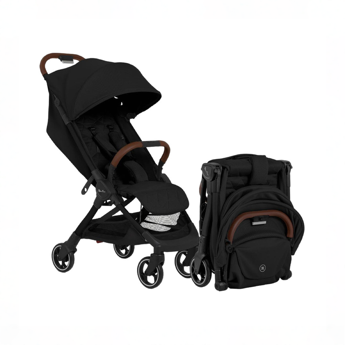 Shop Silver Cross Clic Super Compact Lightweight Stroller, 2025, Space (Black) at GoodBuy Gear