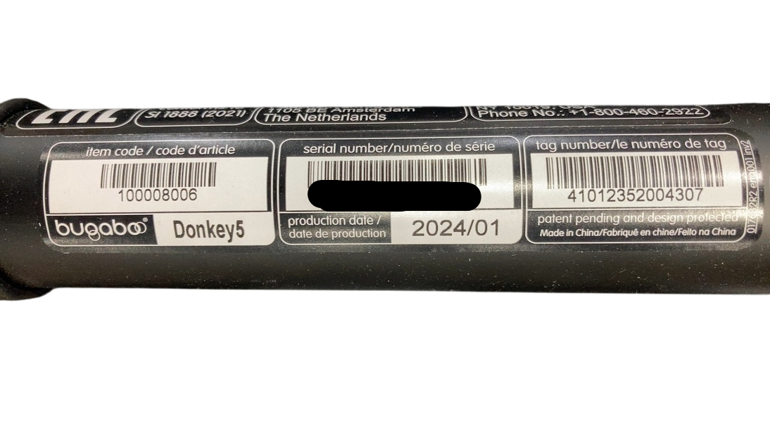 Shop Bugaboo Donkey 5 Mono Stroller, 2024, Black, Midnight Black, No Canopy at GoodBuy Gear