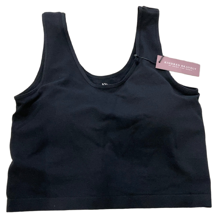 Shop Kindred Bravely Sublime Bamboo Maternity & Nursing Longline Bra Top, Black, Busty, Large at GoodBuy Gear