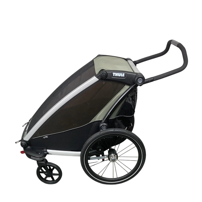 Thule Chariot Lite Bike Trailer Stroller 1 Seat, 2021, Agave