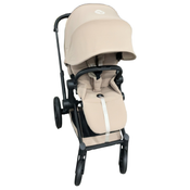 Shop Cybex PRIAM5 Stroller, 2026, Cozy Beige (Matt Black Frame) at GoodBuy Gear
