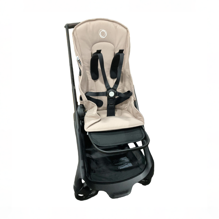 Shop Bugaboo Dragonfly Stroller, 2023, Black, Desert Taupe, Desert Taupe at GoodBuy Gear