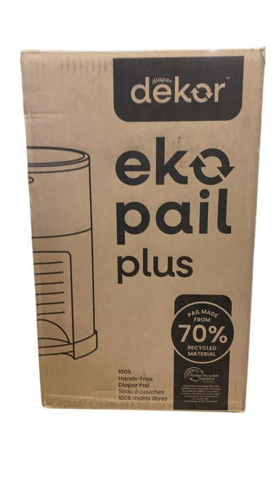 Shop Diaper Dekor EKO Plus Diaper Pail, White at GoodBuy Gear