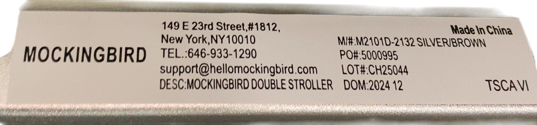 Shop Mockingbird Single to Double 2.0 Stroller, 2024, Sage, Silver With Penny Leather, Windowpane at GoodBuy Gear