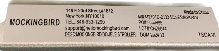 Shop Mockingbird Single to Double 2.0 Stroller, 2024, Sage, Silver With Penny Leather, Windowpane at GoodBuy Gear