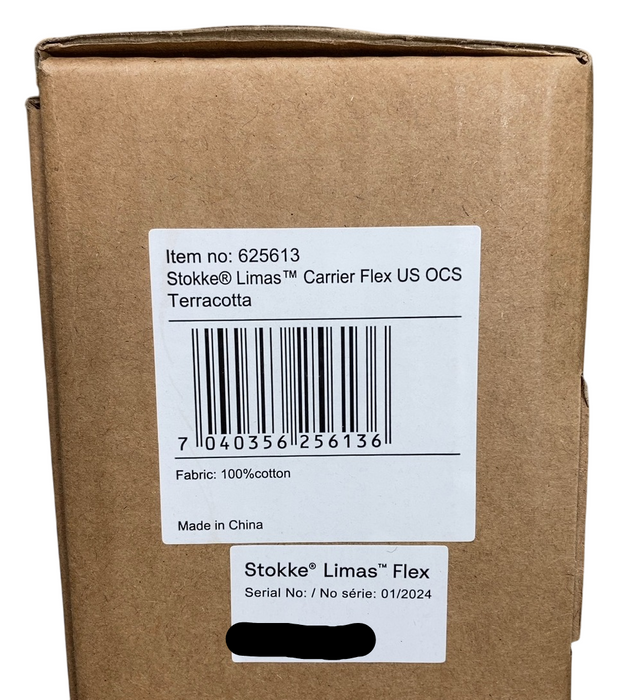 Shop Stokke Limas Flex Carrier, Terracotta at GoodBuy Gear