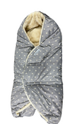 Shop 7 A.M. Enfant Nido, Grey Stars, Small (0-6 Months) at GoodBuy Gear