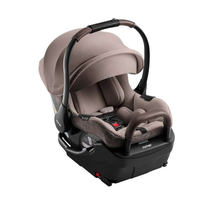 Shop Romer Juni Infant Car Seat, 2024, Truffle at GoodBuy Gear
