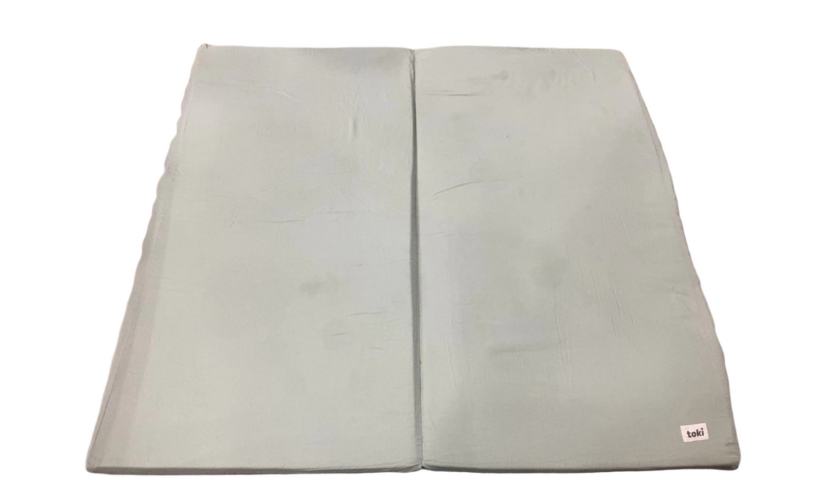 Shop Toki Kids Standard Padded Play Mat 40" x 40", Sage + Breeze at GoodBuy Gear