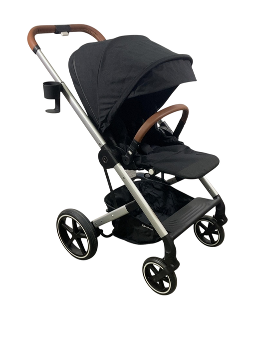Shop Cybex Balios S Lux Stroller, 2022, Silver, Moon Black at GoodBuy Gear