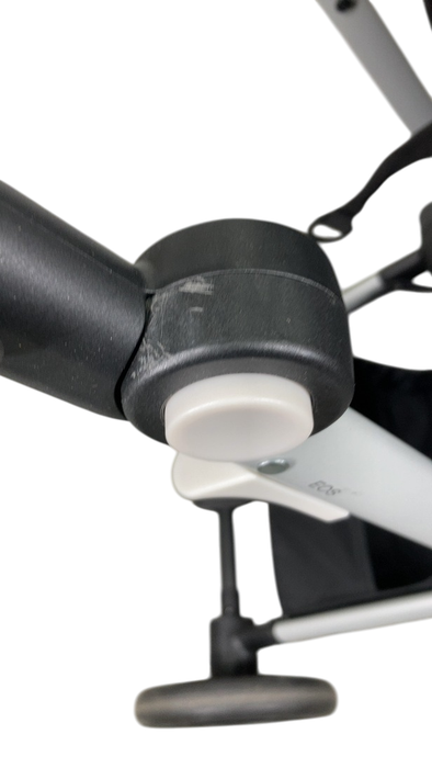 Shop Cybex Eos Stroller, 2024, Moon Black, Silver at GoodBuy Gear