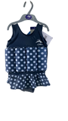 Shop Konfidence Floatsuit, 1-2yrs/X-Small, Navy Polka Dot at GoodBuy Gear