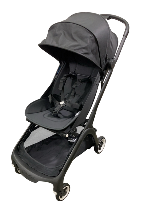 Bugaboo Butterfly Stroller, 2024, Black, Midnight Black, Midnight Black