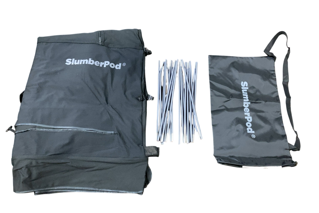 Shop SlumberPod 3.0 Sleep Canopy, Black with Gray Accents at GoodBuy Gear