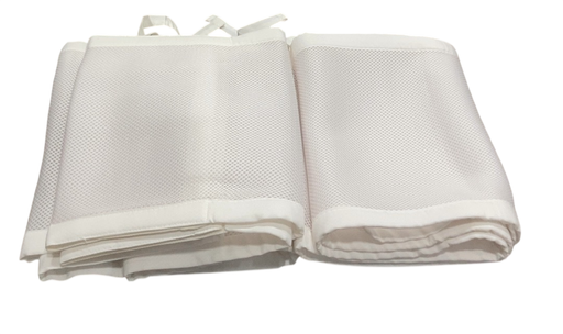 Shop Breathable Baby Mesh Crib Liner, Full Size/4 Sides, White at GoodBuy Gear