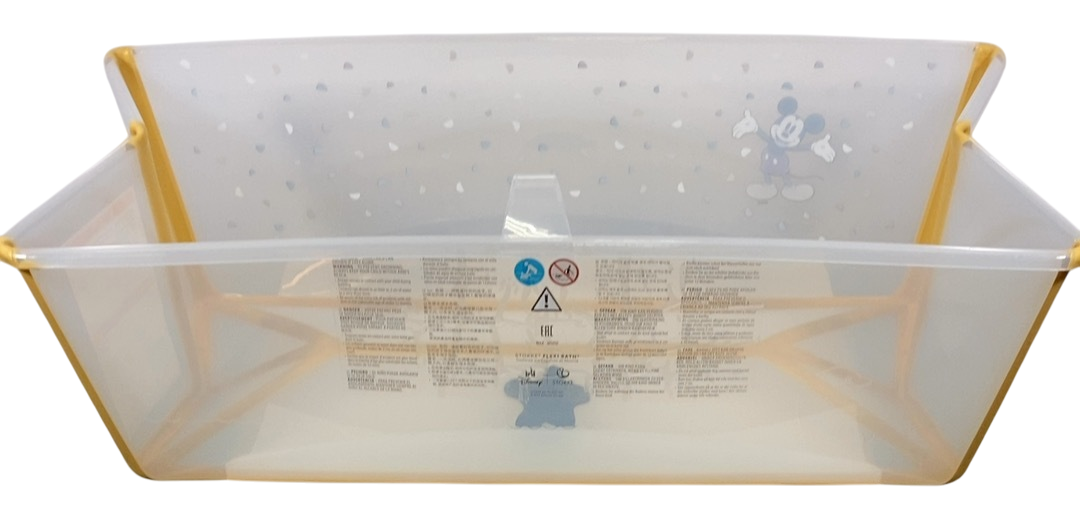 Shop Stokke Flexi Bath Foldable Baby Bathtub, Mickey Mouse, XLarge at GoodBuy Gear
