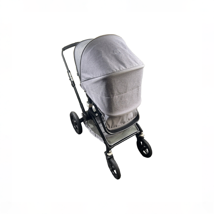 Shop Bugaboo Fox Stroller, 2018, Black, Grey Melange, Grey Melange at GoodBuy Gear