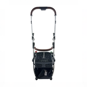Shop UPPAbaby MINU V2 Stroller Frame, 2022, Silver with Saddle Leather at GoodBuy Gear