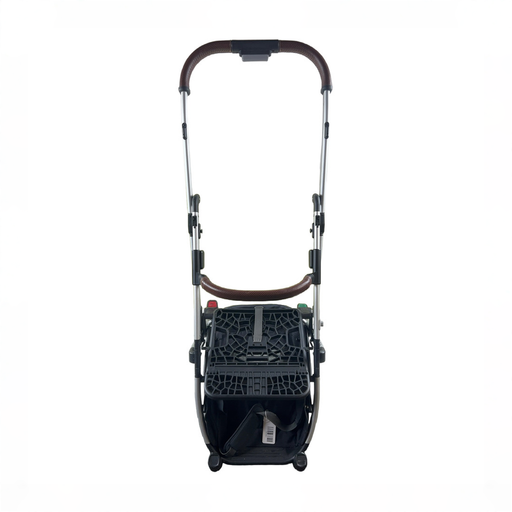 Shop UPPAbaby MINU V2 Stroller Frame, 2022, Silver with Saddle Leather at GoodBuy Gear