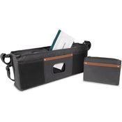 Shop Wonderfold Universal Parent Console Stroller Organizer with Insulated Cup Holders, Volcanic Black, 4 Seater at GoodBuy Gear