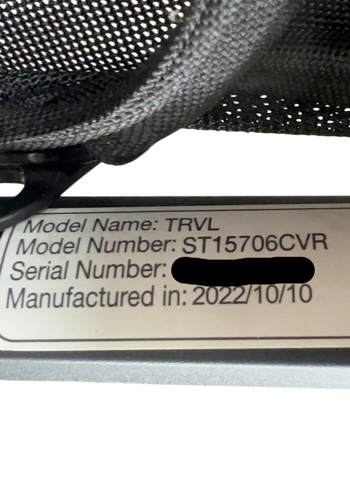 Shop Nuna Trvl Stroller, 2022, Caviar at GoodBuy Gear