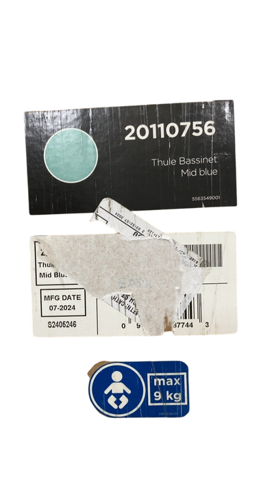 Shop Thule Urban Glide 3/4 Bassinet, Mid Blue at GoodBuy Gear