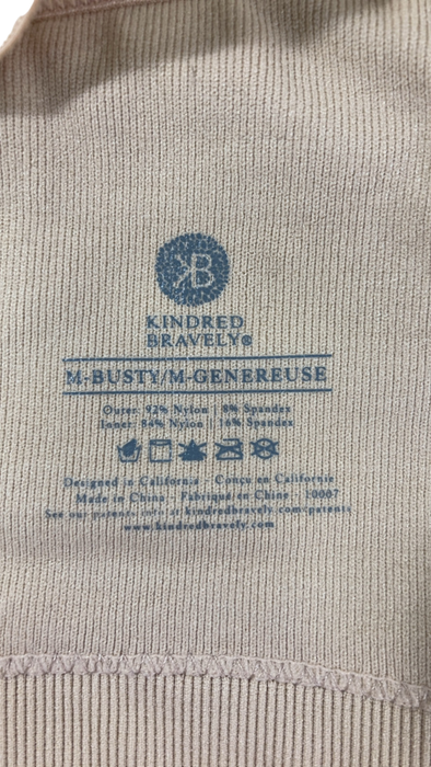 Shop Kindred Bravely Sublime Hands-Free Pumping & Nursing Bra, Beige, Busty, Medium at GoodBuy Gear