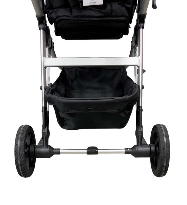 Shop Mockingbird Single to Double 2.0 Stroller, Sky, Watercolor Drops, Silver With Penny Leather, 2024 at GoodBuy Gear
