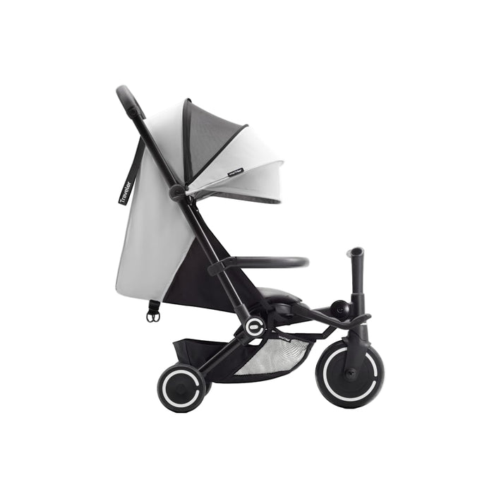 Shop SmarTrike Traveler Travel Stroller, 2024, Everest Grey/White at GoodBuy Gear