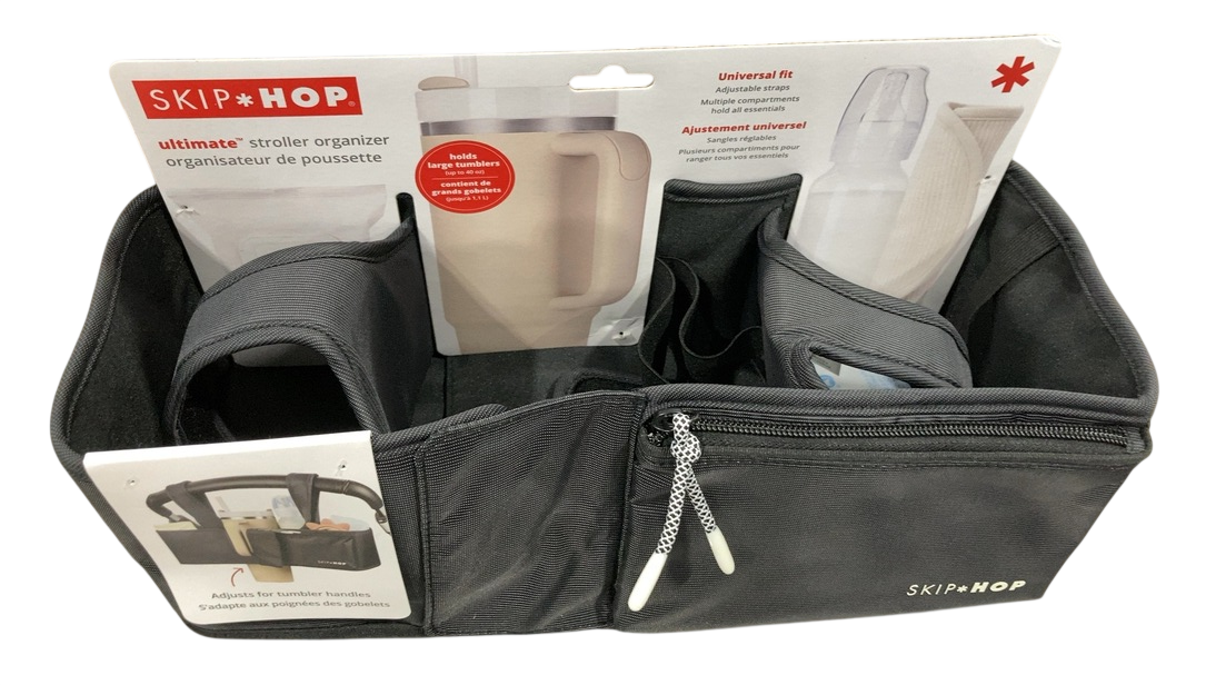 Shop Skip Hop Ultimate Stroller Organizer Universal Fit with Adjustable Straps, Black at GoodBuy Gear