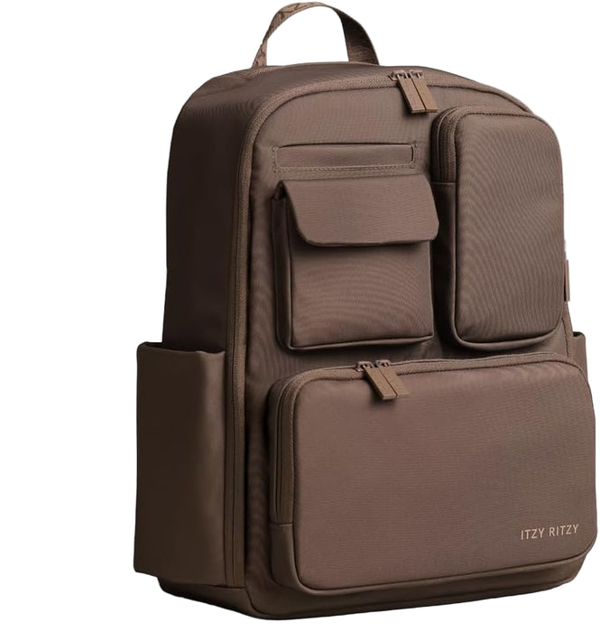 Itzy Ritzy Belong Utility Backpack Diaper Bag, Chocolate