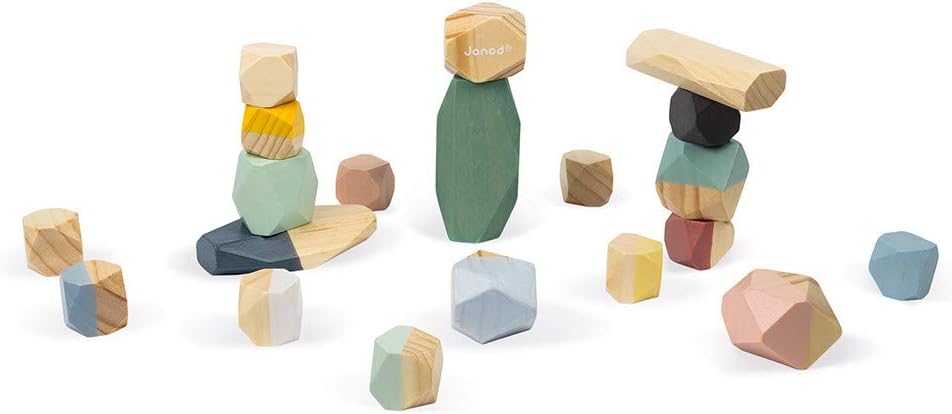Shop Janod Sweet Cocoon Stacking Stones at GoodBuy Gear