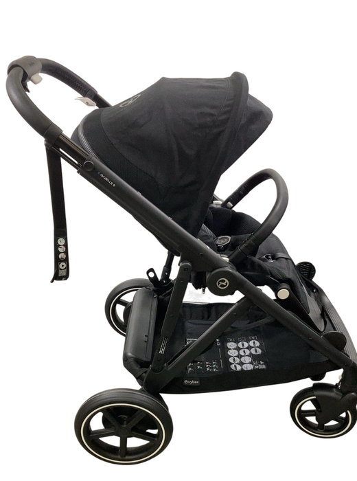 Shop Cybex e-Gazelle S Stroller, 2024, Black, Moon Black at GoodBuy Gear