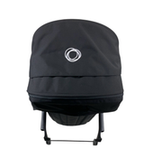 Shop Bugaboo Donkey 5 Duo Extension Set, 2024, Aluminum, Midnight Black, Midnight Black, with Canopy at GoodBuy Gear