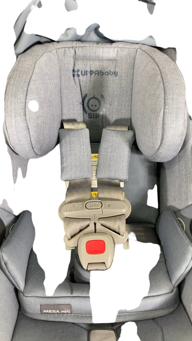 Shop UPPAbaby MESA MAX Infant Car Seat and Base, 2023, Gregory (Blue Melange) at GoodBuy Gear