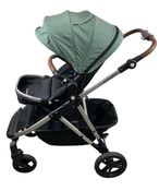 Shop Mockingbird Single to Double 2.0 Stroller, 2024, Sage, Silver With Penny Leather, Watercolor Drops at GoodBuy Gear
