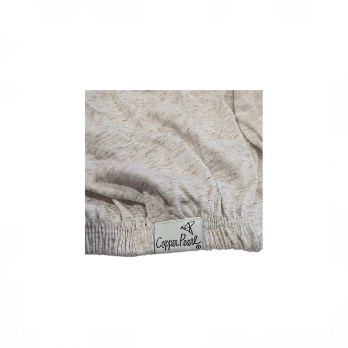 Shop DRAFT - Copper Pearl Premium Knit Fitted Crib Sheet, Oat at GoodBuy Gear