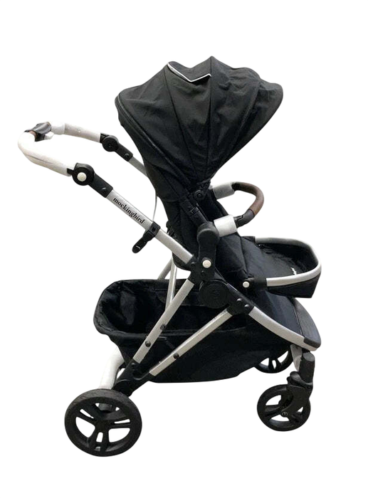 Shop Mockingbird Single 2.0 Stroller, 2025, Black, Silver With Penny Leather, Watercolor Drops at GoodBuy Gear