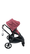 Shop Bugaboo Kangaroo Single To Double Stroller, 2024, Black, Dark Cherry, Dark Cherry at GoodBuy Gear