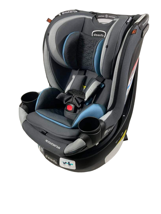 used Evenflo Revolve 360 Slim 2-in-1 Rotational Car Seat Without SensorSafe, Stow, 2023