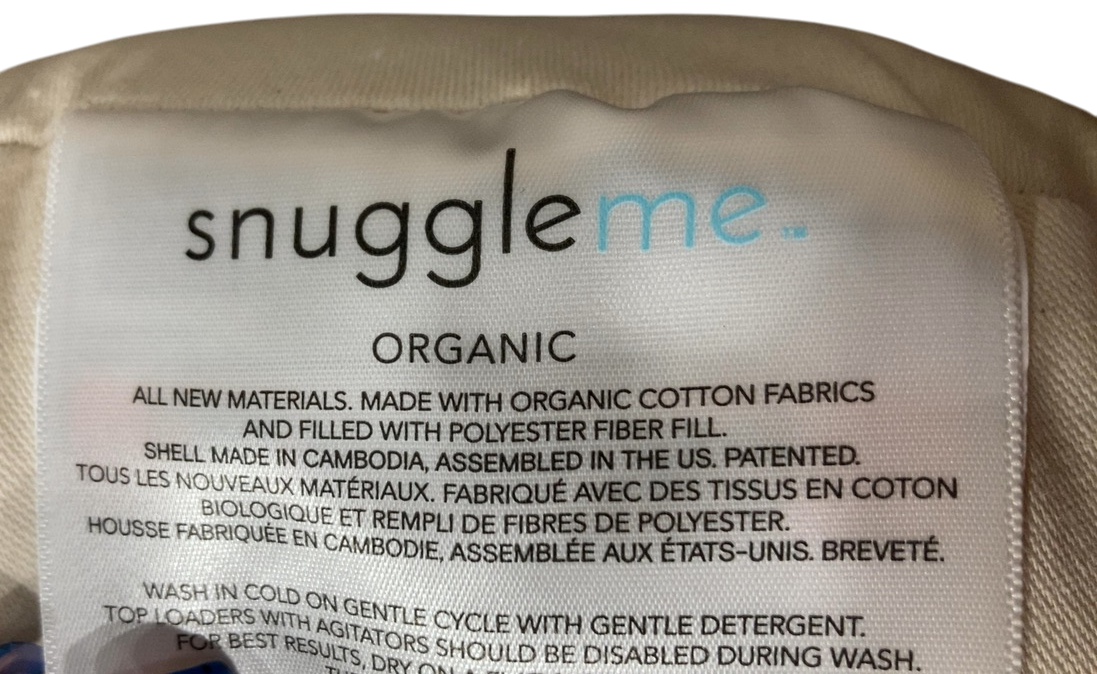 Shop Snuggle Me Organic Infant Lounger, Natural at GoodBuy Gear